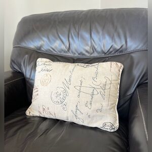 Linen Throw Pillow